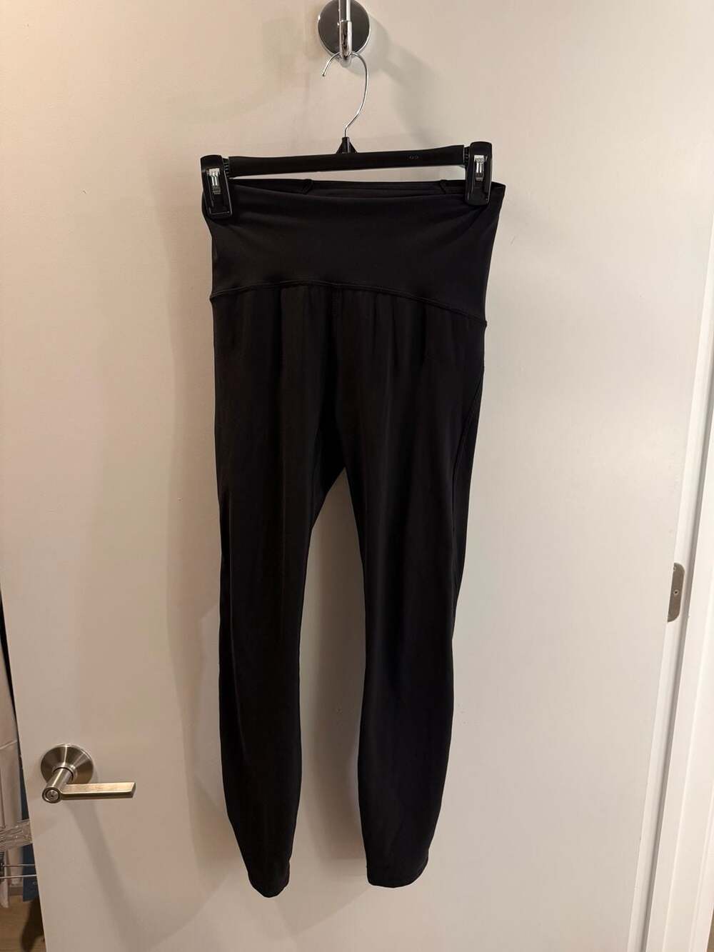 Lululemon Train Times 7/8 Pant with Mesh Panels Black